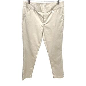 Michael Kors lightweight Khaki flat front pants size 10